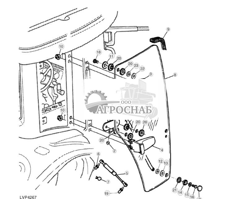 ПРАВОЕ СТЕКЛО (КАБИНА) - ST315642 502.jpg